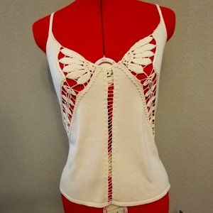 Max Studio Cut Out Tank Top